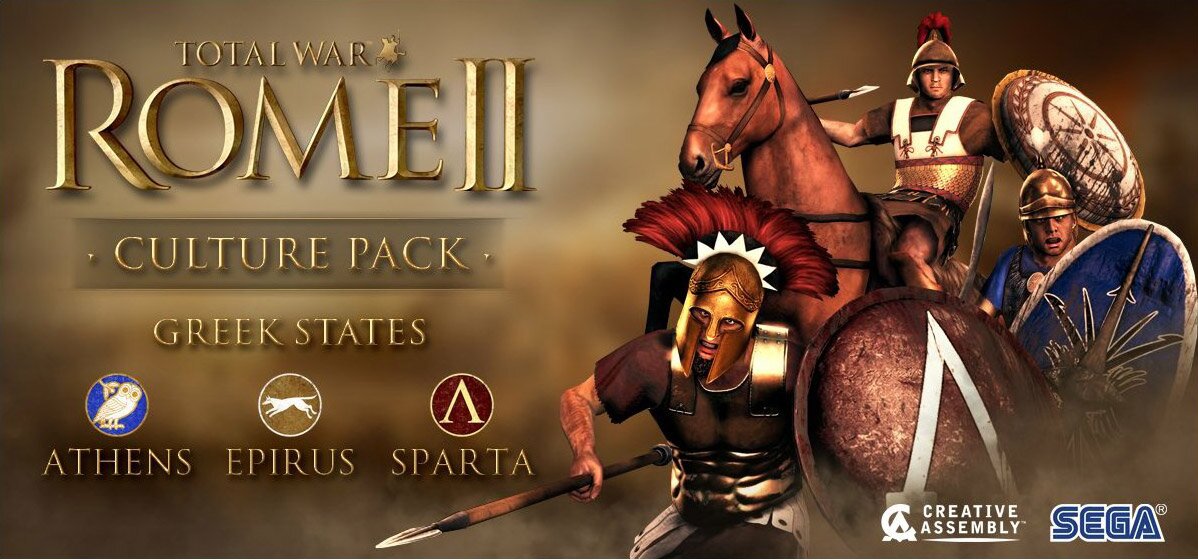 Презентация фракций из Total War: Rome 2 - DLC Culture Pak. GREEK STATES - Афины, Эпир и Спарта! 
